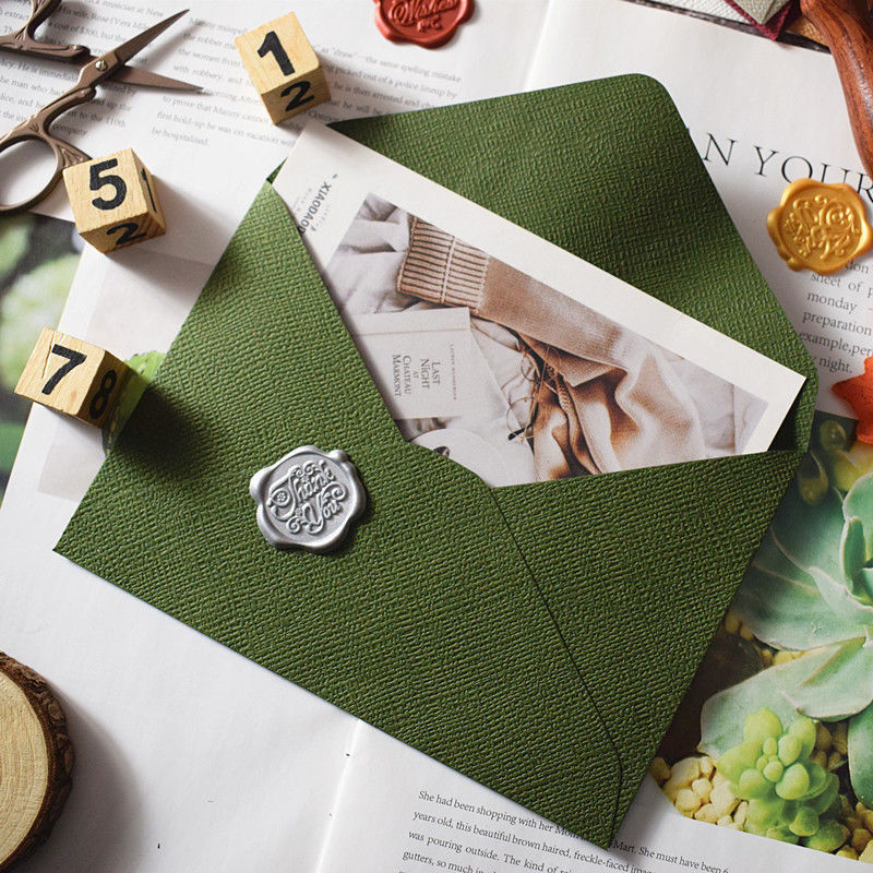 50pcs/lot 20.1x15.1cm Envelope - Wax Seal Letter Kit ulasan dan harga