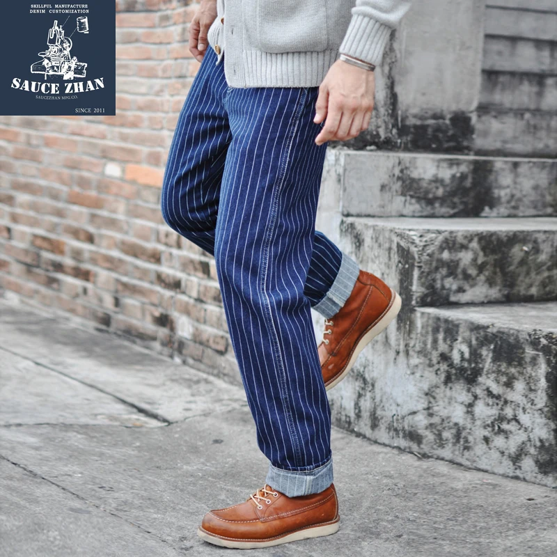 Saucezhan Striped Jeans Men Vi - Levis Jeans 501 ulasan dan harga
