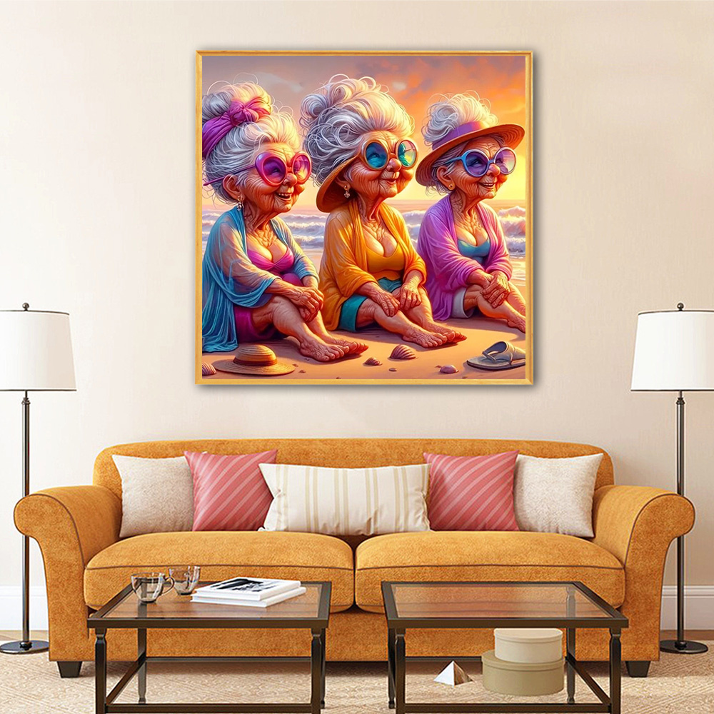 Momoart Diamond Painting Old L - Photo Mosaic Print ulasan dan harga